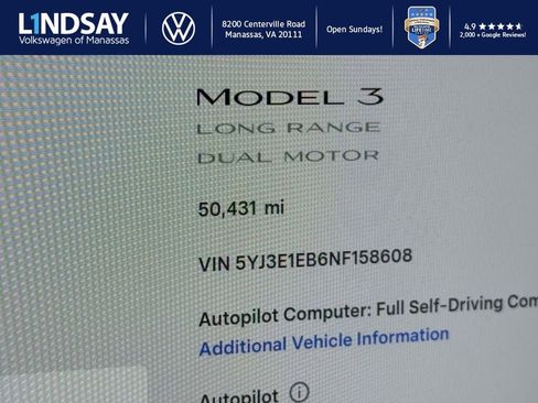 Used 2022 Tesla Model 3 Long Range image 24
