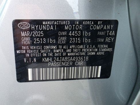 New 2025 Hyundai Sonata SE image 33