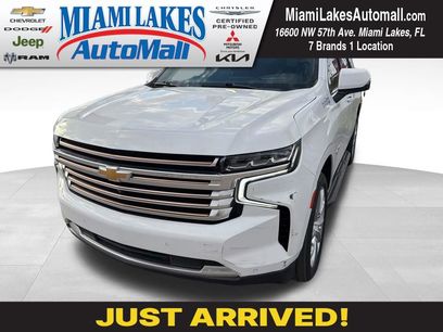 Used 2021 Chevrolet Tahoe High Country