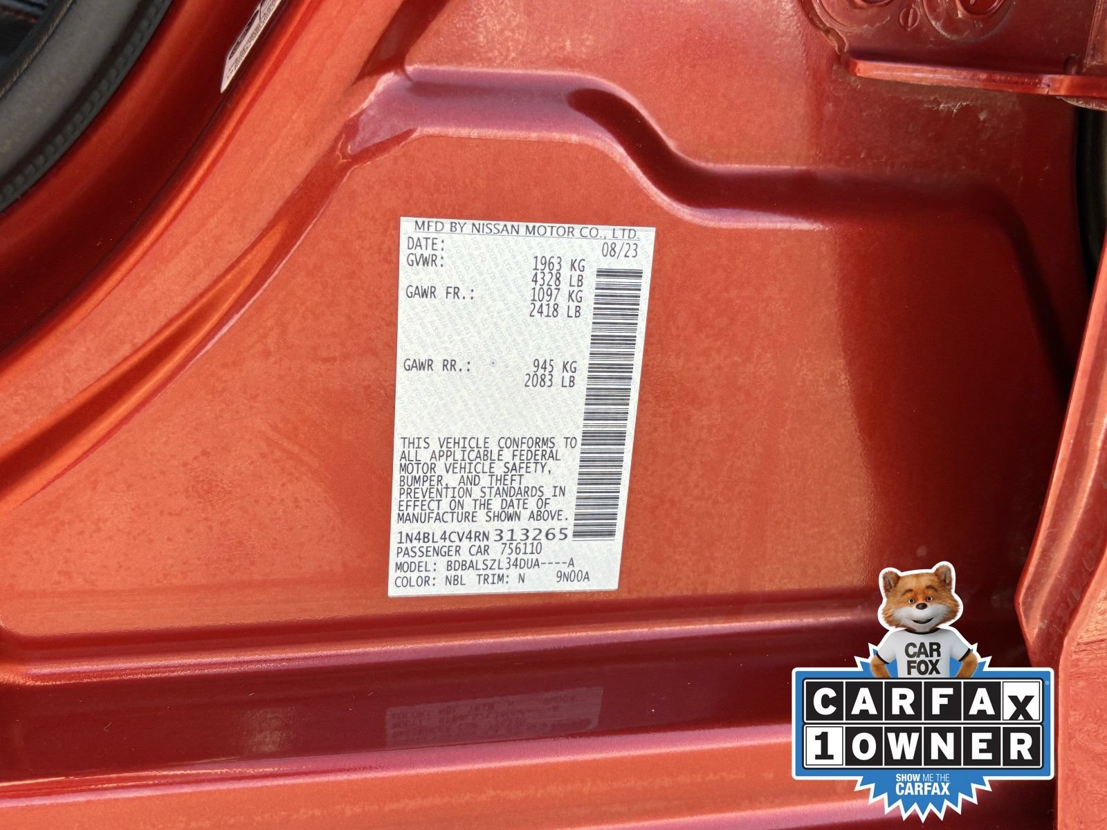 Used 2024 Nissan Altima 2.5 SR FWD image 34