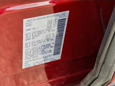 Used 2023 Nissan Pathfinder Rock Creek AWD/4WD image 43