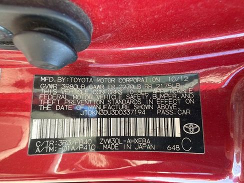 Used 2013 Toyota Prius Two FWD image 33