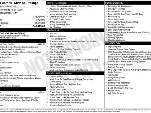Certified 2024 Kia Carnival SX Prestige FWD image 24