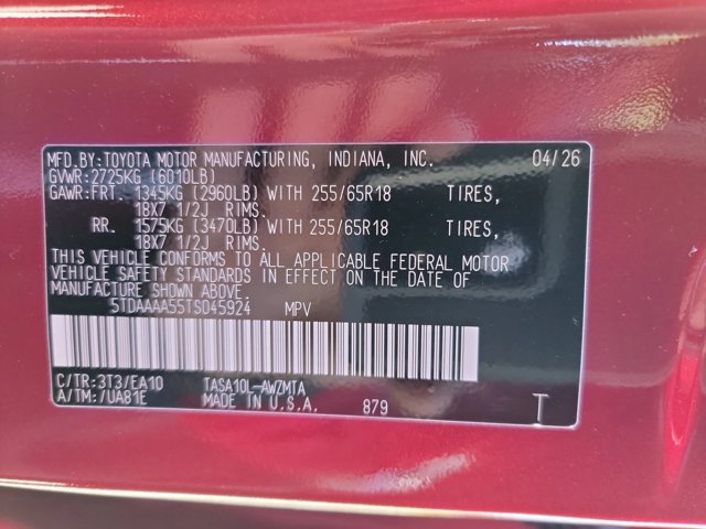 Used 2026 Toyota Grand Highlander FWD image 29