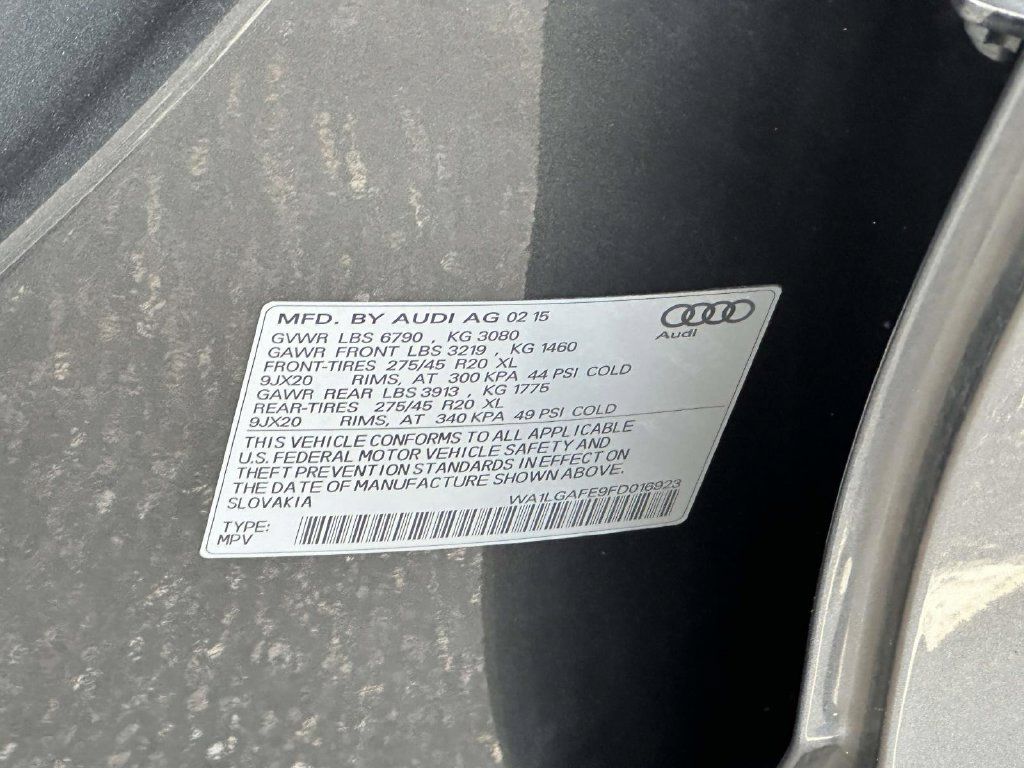 Used 2015 Audi Q7 3.0T Premium Plus w/ Premium Plus Package AWD/4WD image 19