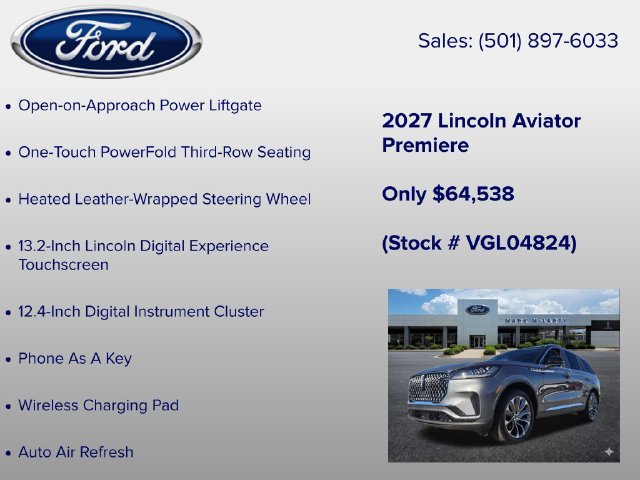 New 2027 Lincoln Aviator AWD image 12
