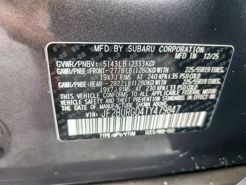 Certified 2026 Subaru Outback Limited XT AWD/4WD image 24