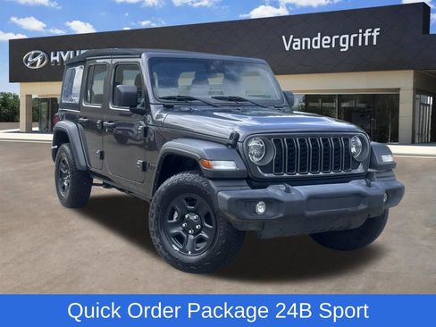Used 2024 Jeep Wrangler Sport image 1