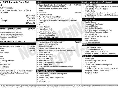 Used 2025 RAM 1500 Laramie AWD/4WD image 35