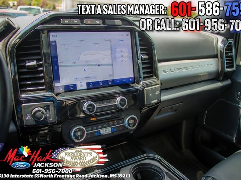 Certified 2022 Ford F250 Lariat w/ Black Appearance Package AWD/4WD image 18