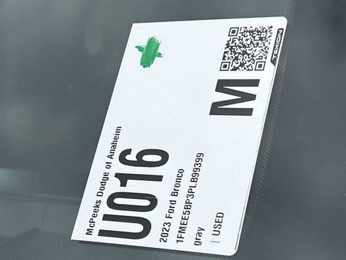 Used 2023 Ford Bronco Outer Banks image 34