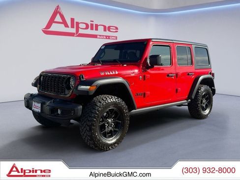 Used 2025 Jeep Wrangler Unlimited Sport AWD/4WD image 1