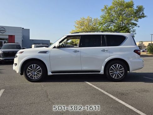 Used 2023 Nissan Armada SL w/ Captain's Chairs Package RWD image 2