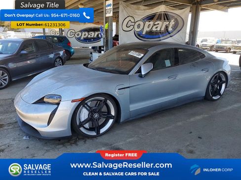Used 2020 Porsche Taycan 4S AWD/4WD image 1