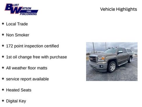 Used 2014 GMC Sierra 1500 SLT w/ SLT Preferred Package image 10