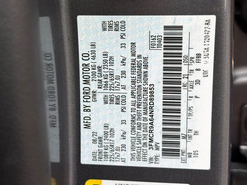 Used 2022 Ford Bronco Sport AWD/4WD image 27