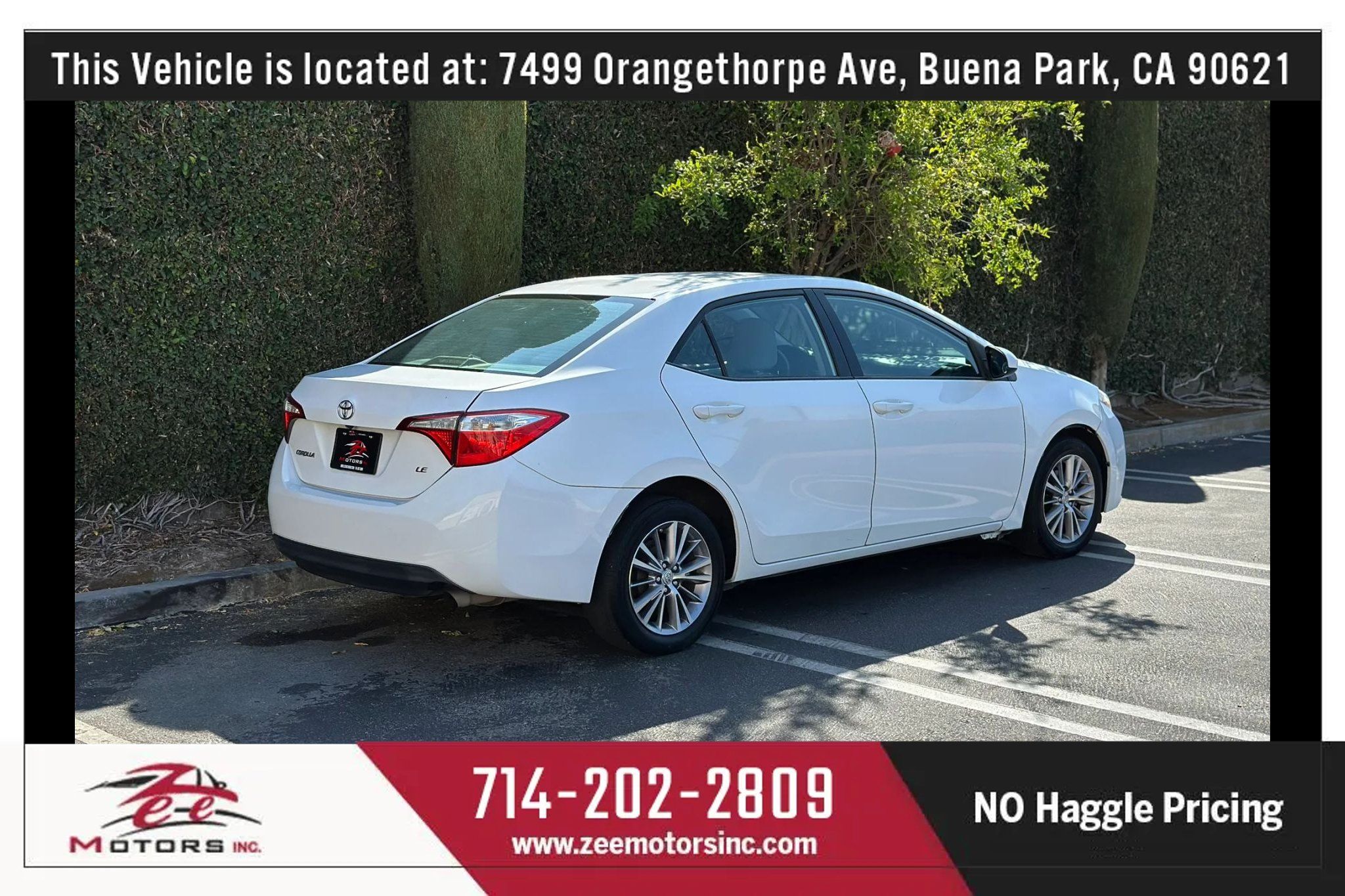 Used 2015 Toyota Corolla LE FWD image 7