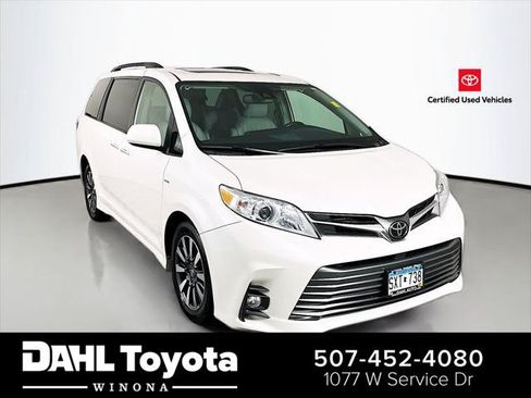 Certified 2019 Toyota Sienna XLE w/ XLE Navigation Package AWD/4WD image 1