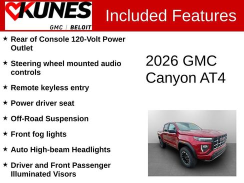 New 2026 GMC Canyon AT4 w/ AT4 Premium Package AWD/4WD image 3