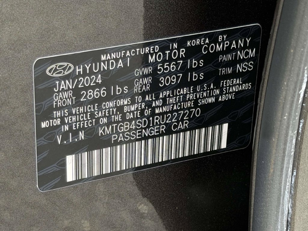Used 2024 Genesis G80 3.5T Sport AWD/4WD image 31