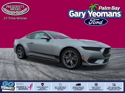 New 2025 Ford Mustang Coupe w/ Wheel & Stripe Package