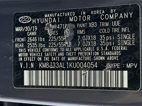 Used 2019 Hyundai Tucson SEL w/ Cargo Package image 30