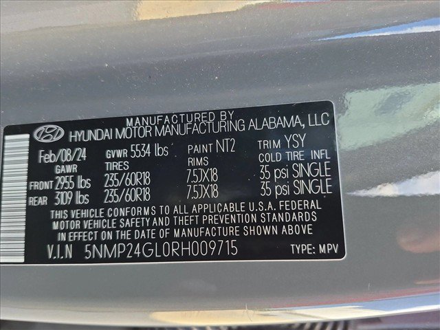 Used 2024 Hyundai Santa Fe SEL FWD image 15