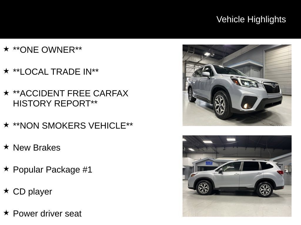 Used 2021 Subaru Forester Premium w/ Popular Package #1 AWD/4WD image 12