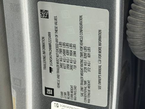 Used 2021 Chevrolet Tahoe Z71 w/ Z71 Off-Road Package image 31