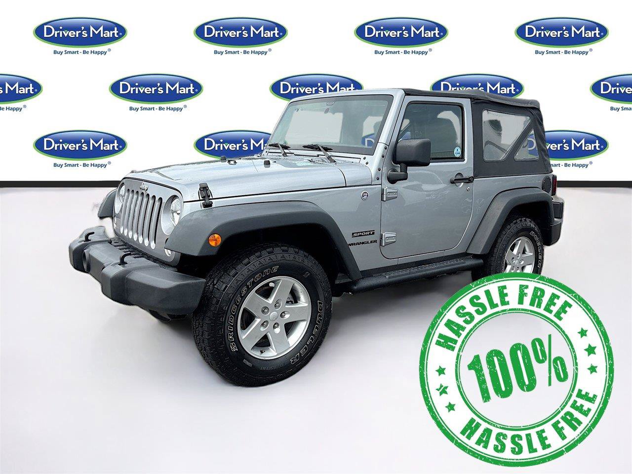 Used 2015 Jeep Wrangler Sport w/ Quick Order Package 24S AWD/4WD image 3