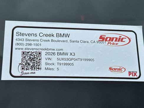 Used 2026 BMW X3 xDrive30i w/ Premium Package AWD/4WD image 28