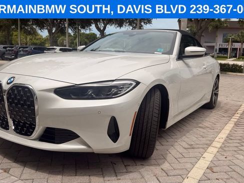 Used 2024 BMW 430i Convertible w/ Convenience Package RWD image 1