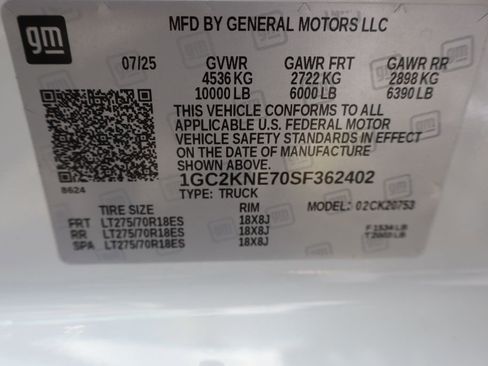 Used 2025 Chevrolet Silverado 2500 LT w/ Safety Package AWD/4WD image 34