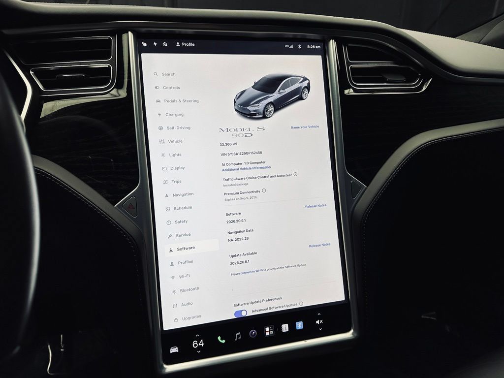 Used 2016 Tesla Model S 90D AWD/4WD image 34