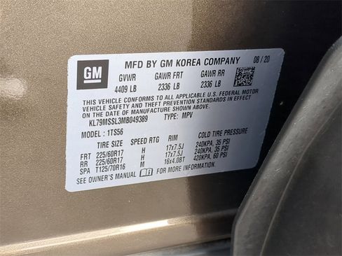 Used 2021 Chevrolet TrailBlazer ACTIV w/ Sun and Liftgate Package image 36