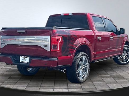 Used 2016 Ford F150 Platinum w/ Equipment Group 701A Luxury AWD/4WD image 2