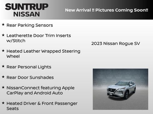 Certified 2023 Nissan Rogue SV w/ SV Premium B Package FWD image 12