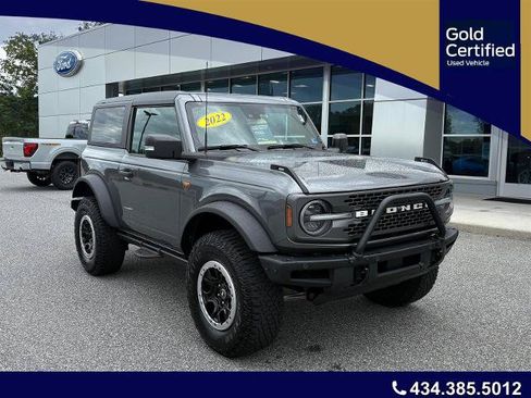 Certified 2022 Ford Bronco Badlands AWD/4WD image 1