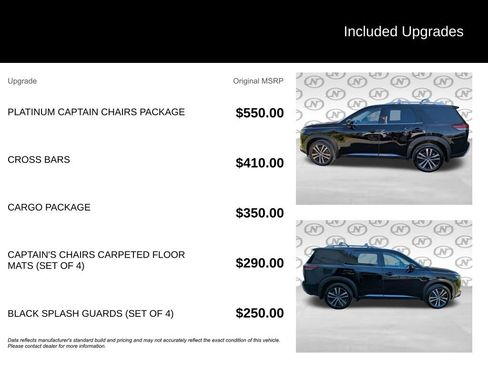 Used 2024 Nissan Pathfinder Platinum AWD/4WD image 3