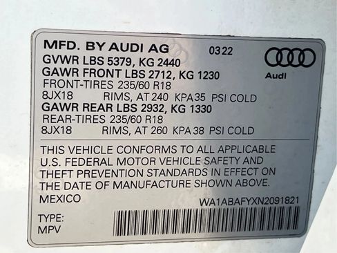 Used 2022 Audi Q5 2.0T Premium AWD/4WD image 8