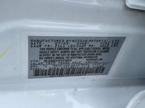 Used 2023 Nissan Sentra SV FWD image 31