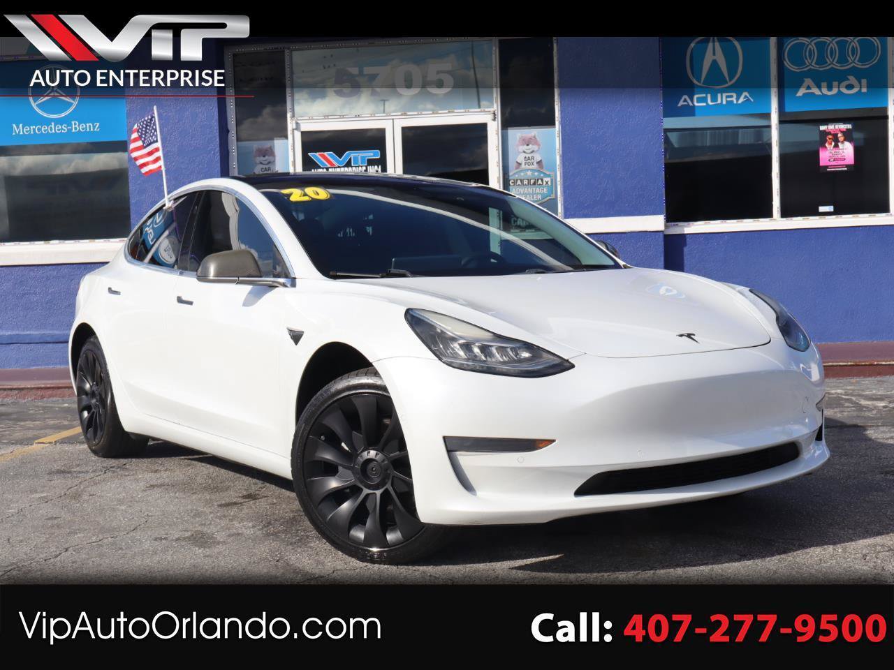Used 2020 Tesla Model 3 Standard Range Plus RWD image 1