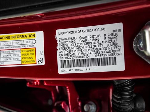 Used 2018 Honda Accord Touring image 46