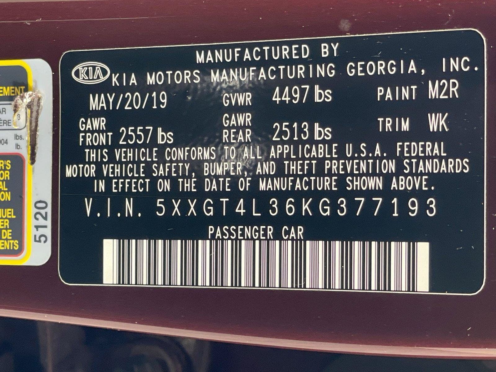 Used 2019 Kia Optima LX FWD image 32