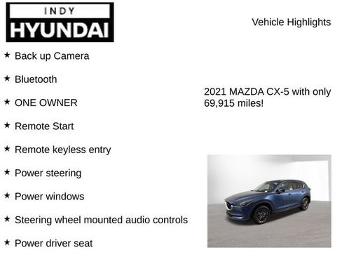 Used 2021 MAZDA CX-5 Touring image 7