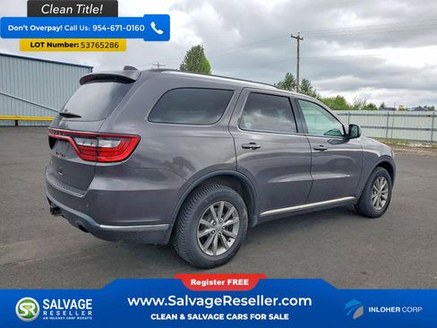 Used 2017 Dodge Durango SXT w/ Quick Order Package 23B AWD/4WD image 4