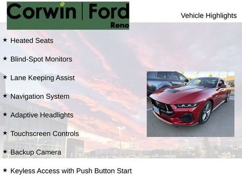 Certified 2024 Ford Mustang GT Premium RWD image 7