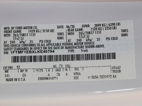 Used 2020 Ford F150 XL w/ XL Power Equipment Group image 27