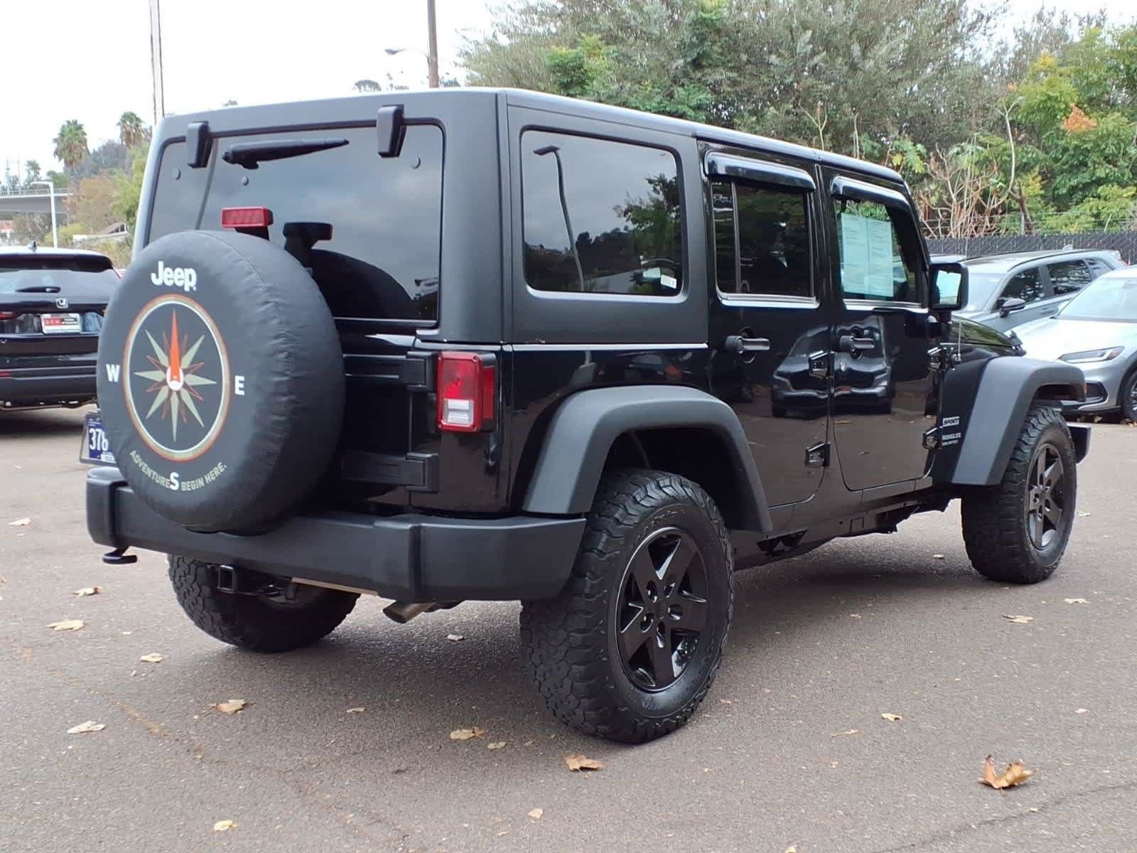 Used 2017 Jeep Wrangler Unlimited Sport w/ Quick Order Package 24S AWD/4WD image 4