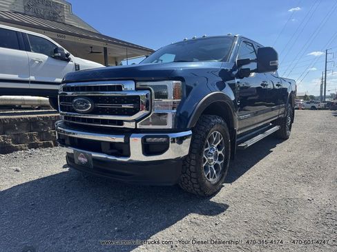 Used 2020 Ford F350 Lariat w/ Lariat Ultimate Package AWD/4WD image 3